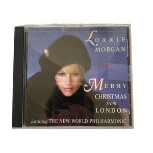 Lorrie Morgan Merry Christmas From London Audio Holiday Music CD 1993 u